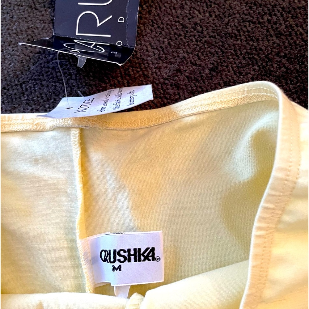 CARUSHKA YELLOW FOOTLESS TIGHTS - Picture 6 of 10